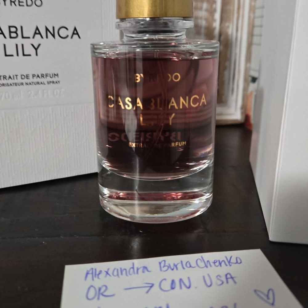 Byredo Casablanca Lily with Gold Cap